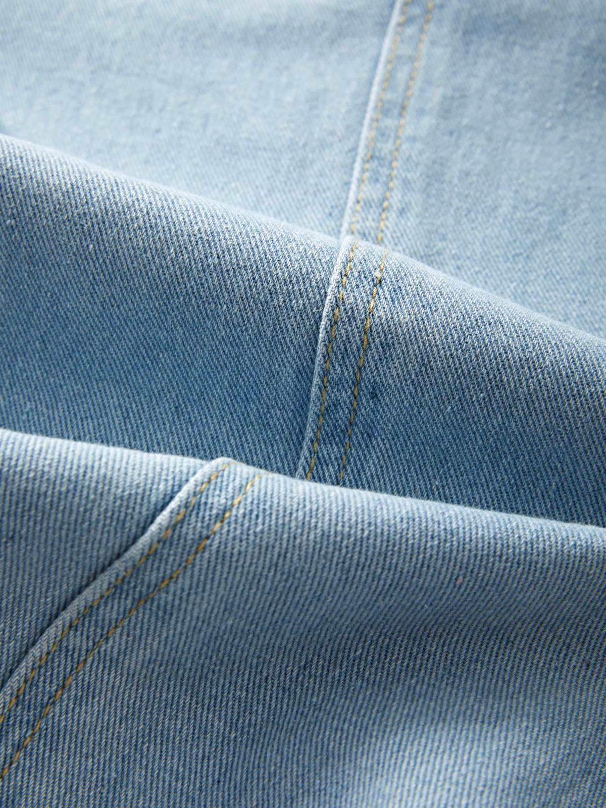 Back Star Patchwork Flare Jeans - Image 30