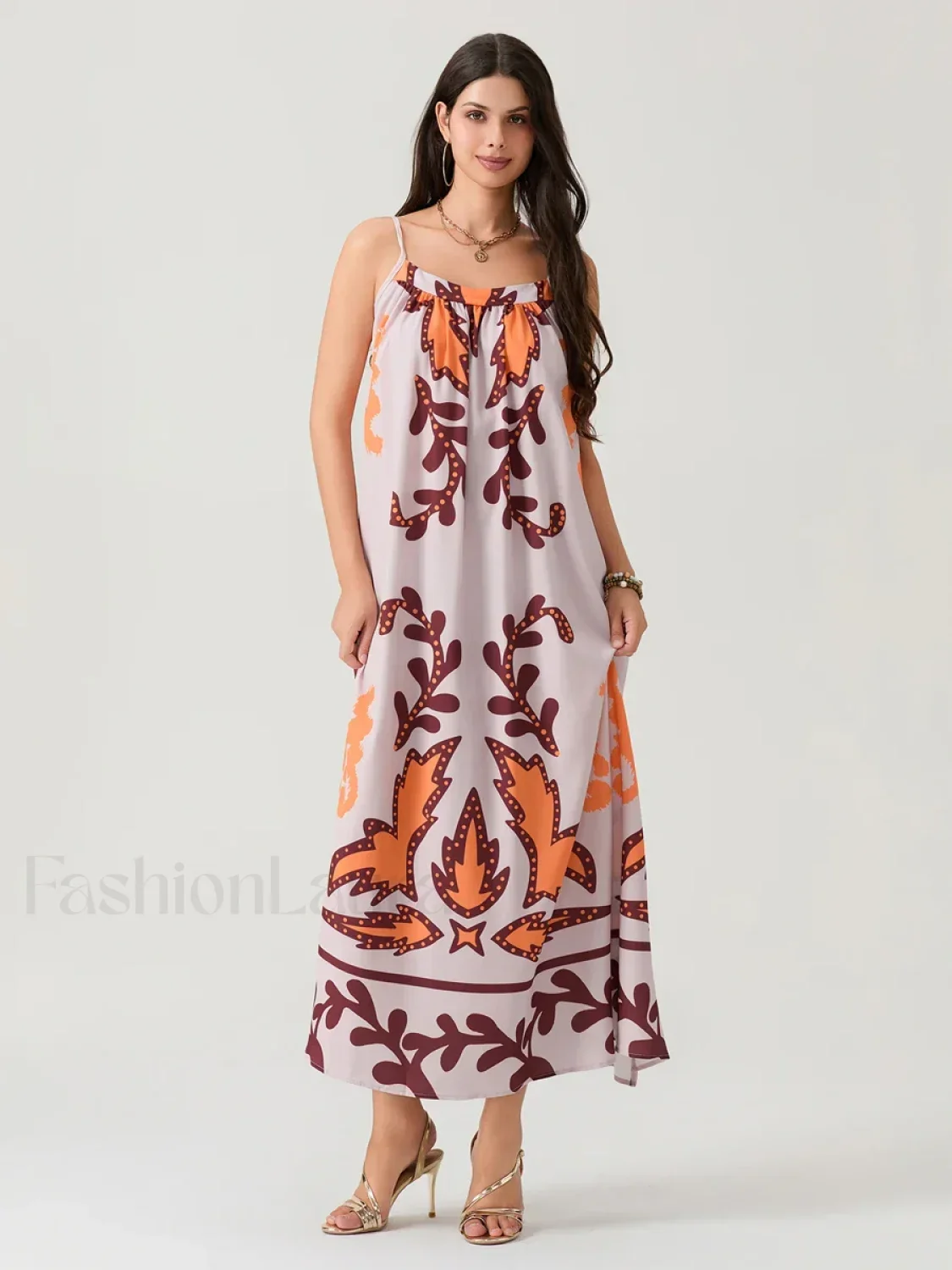 Backless Suspender Boho Dress - Image 6