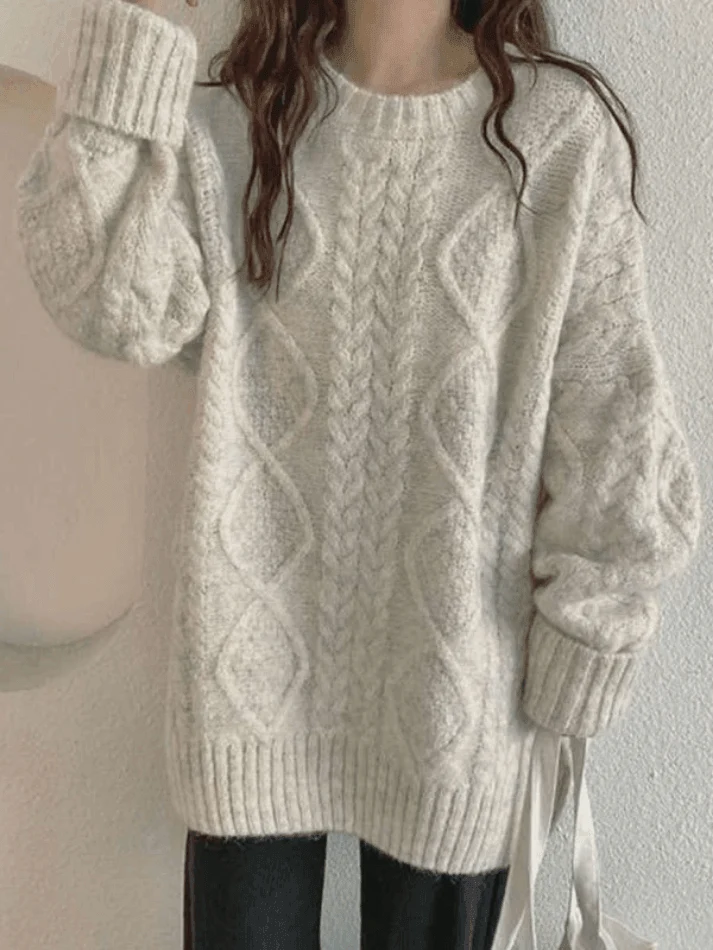 Cable Knit Jumper Sweater - Image 16