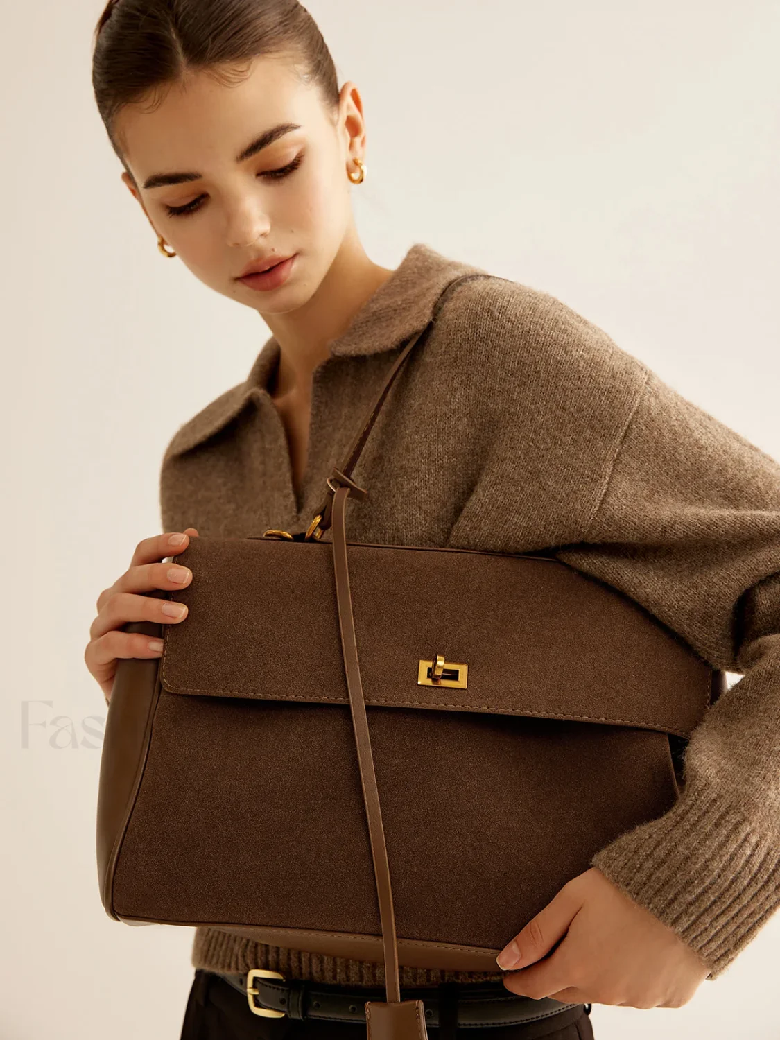 Utility Large Capacity Flap Shoulder Bag - Image 5