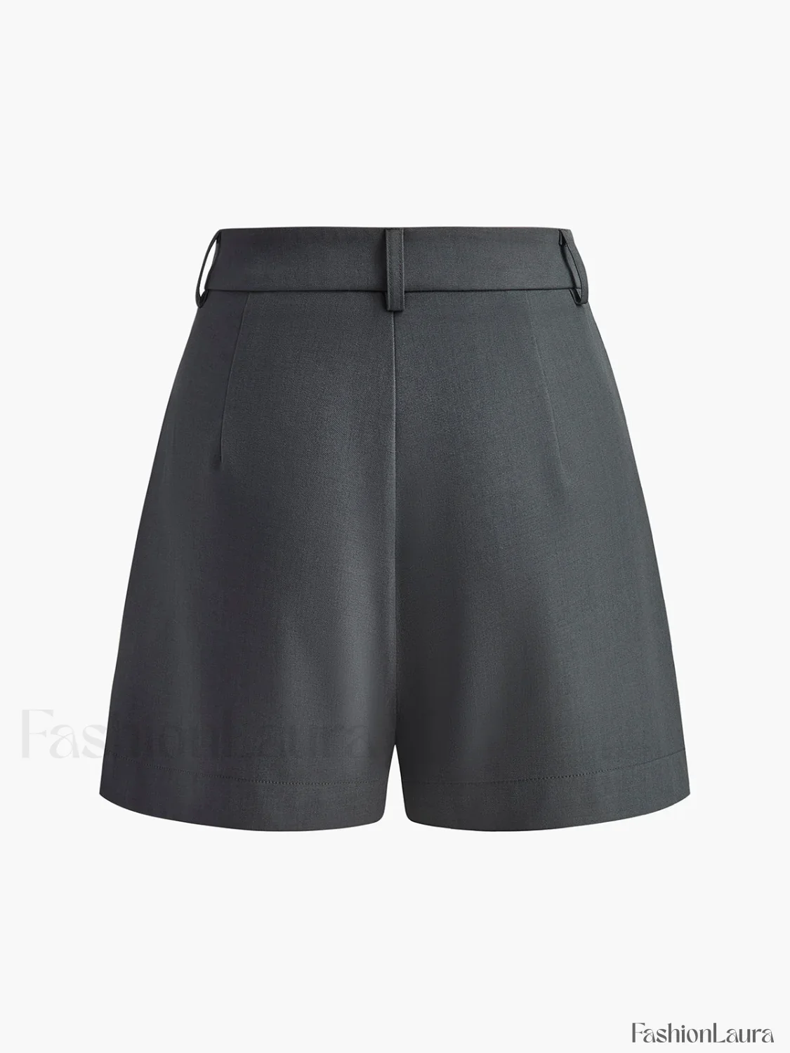 Semi-Sheer Mid-Waist Shorts Without Belt - Image 29