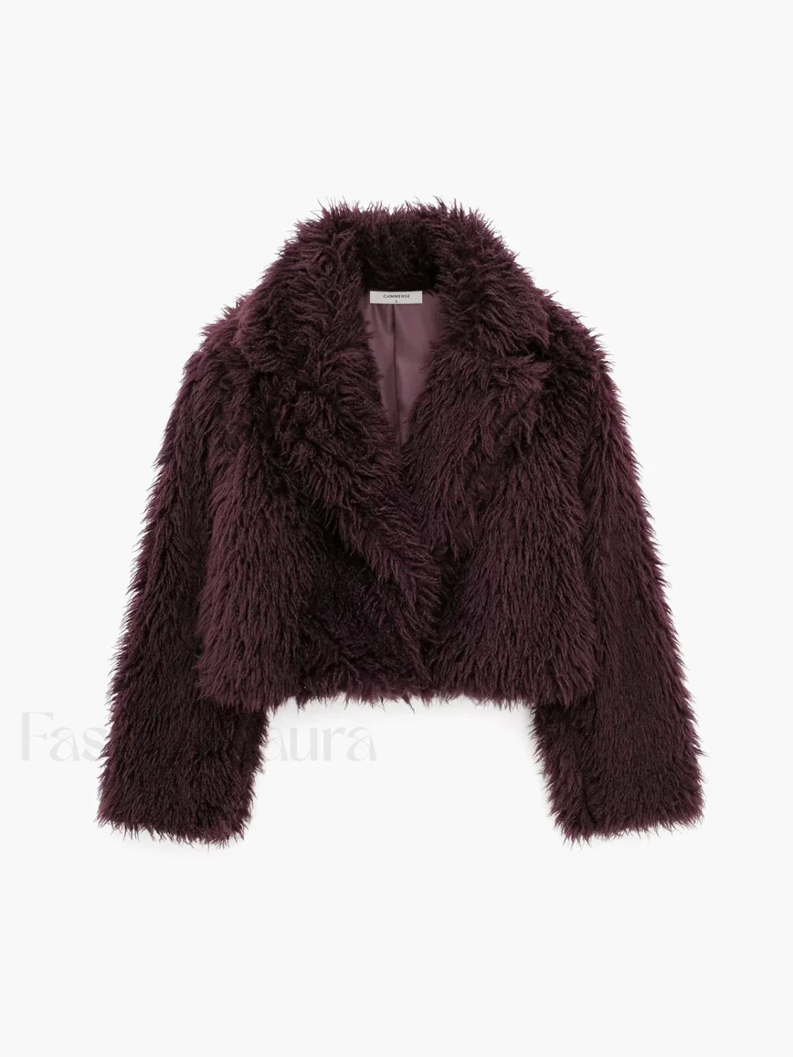 Fuzzy Faux Fur Short Coat - Image 10