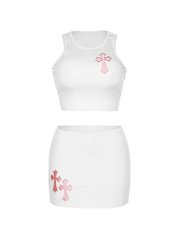 Cross Ribbed Two Piece Set - Image 13