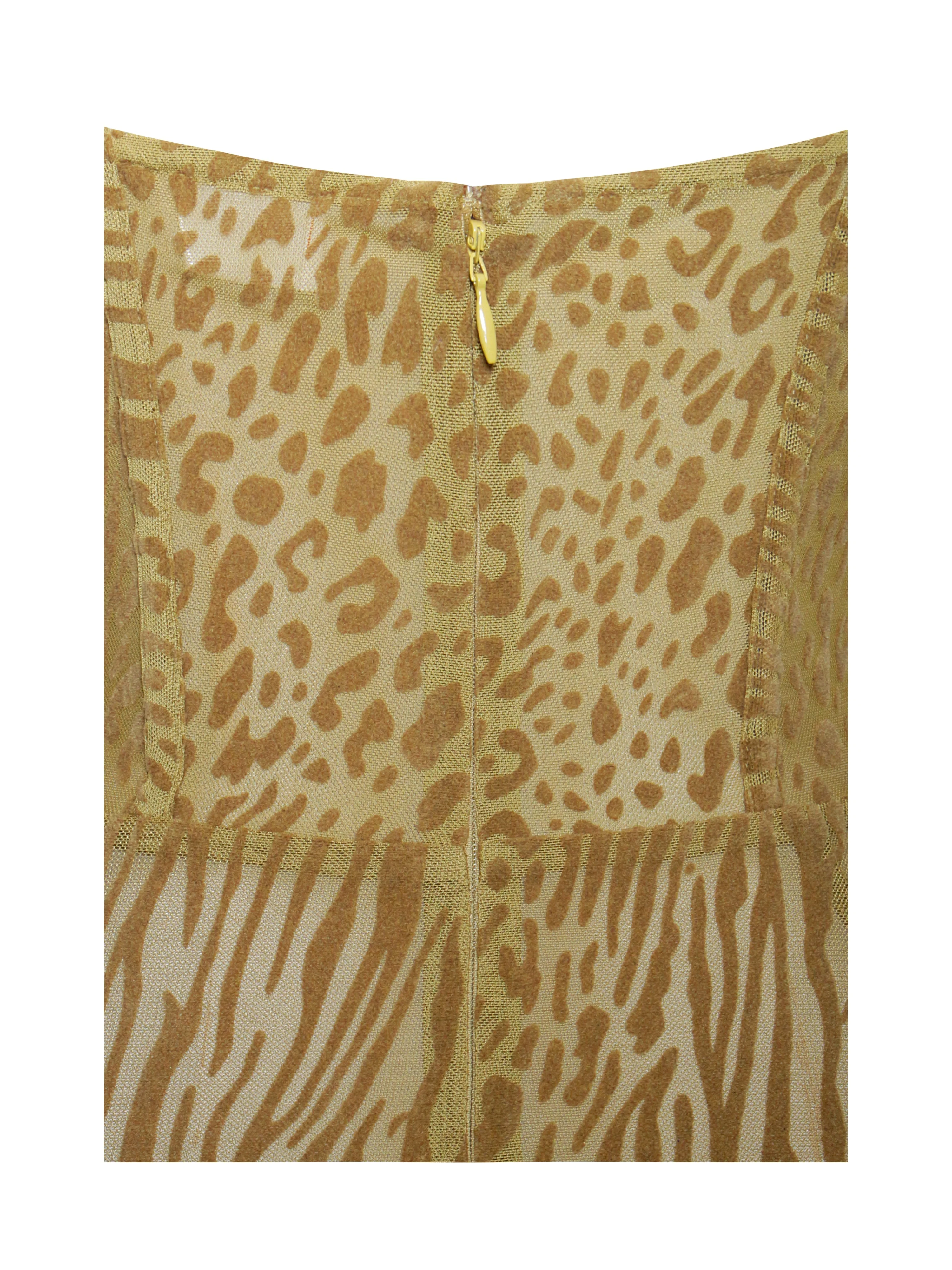 Ulani Gold Burnout Velvet Graceful Detail Mesh Maxi Dress - Image 37