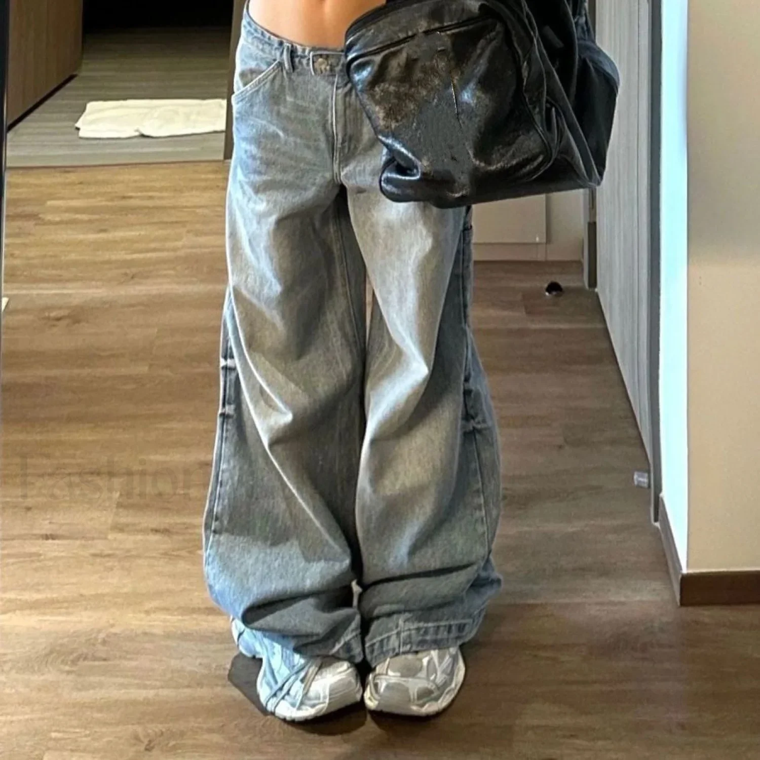 Vintage Straight Graceful Loose Boyfriend Jeans - Image 20