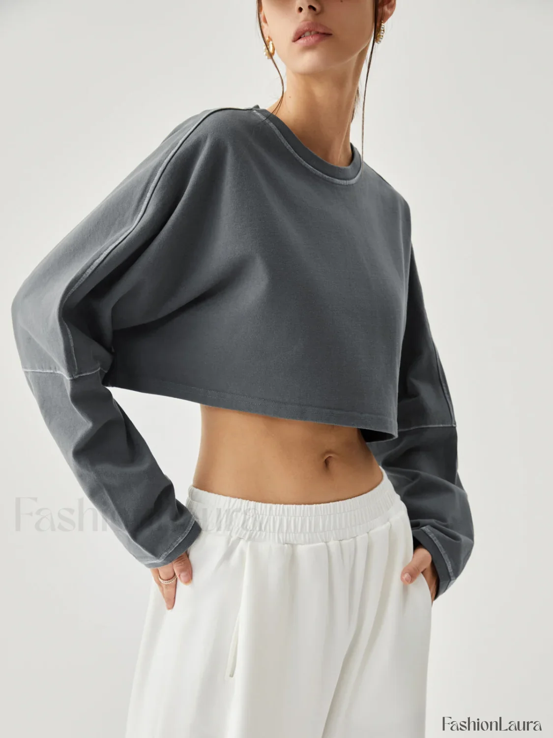 Living Easy Graceful Crop Sweatshirt - Image 18
