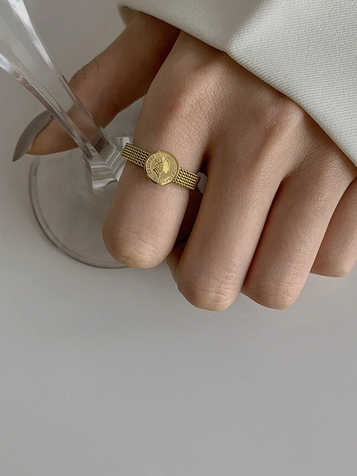 Coin Charming Decor Ring - Image 7