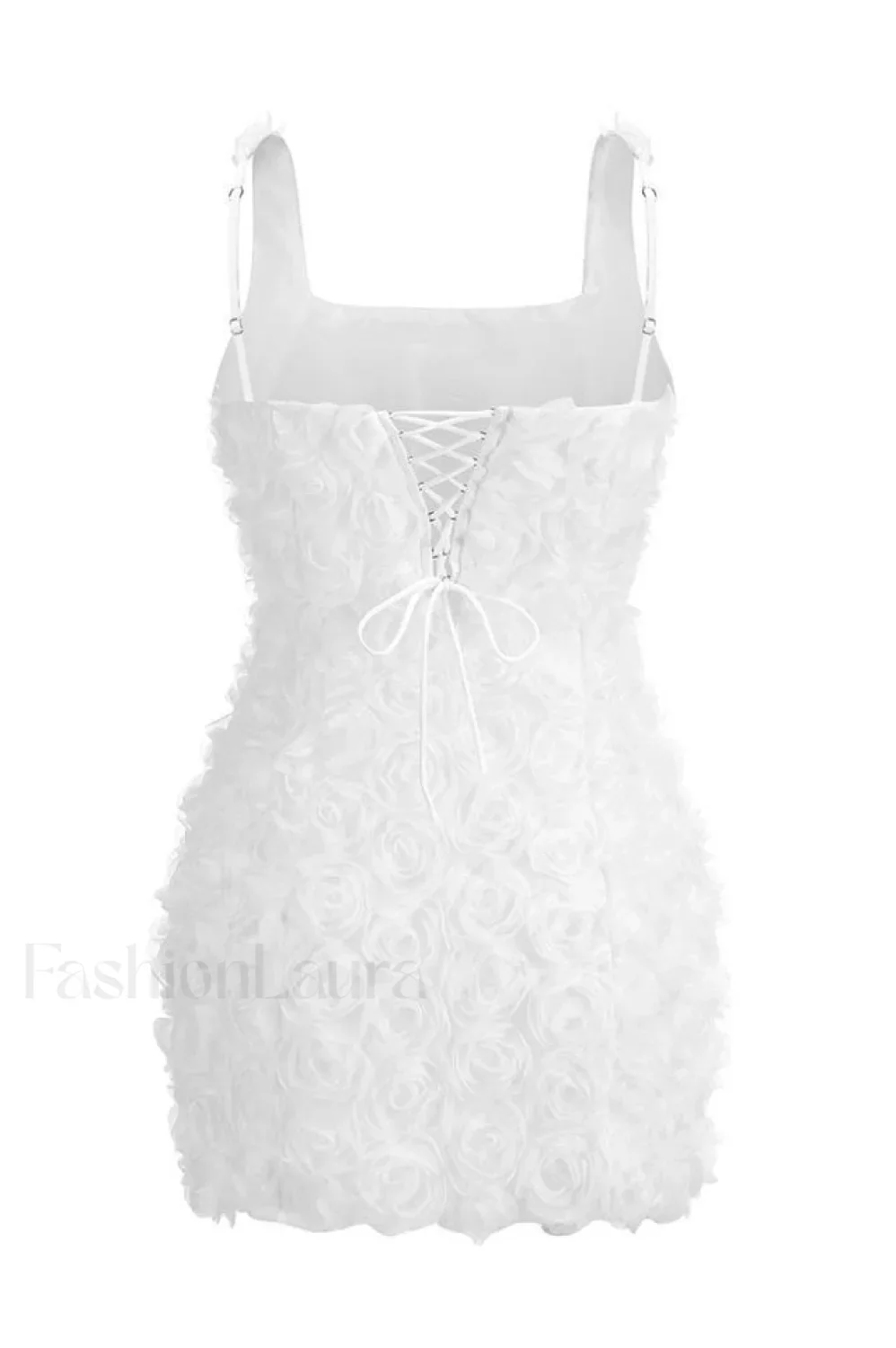 Fryni 3D Stylish Floral Mini Dress - Image 10