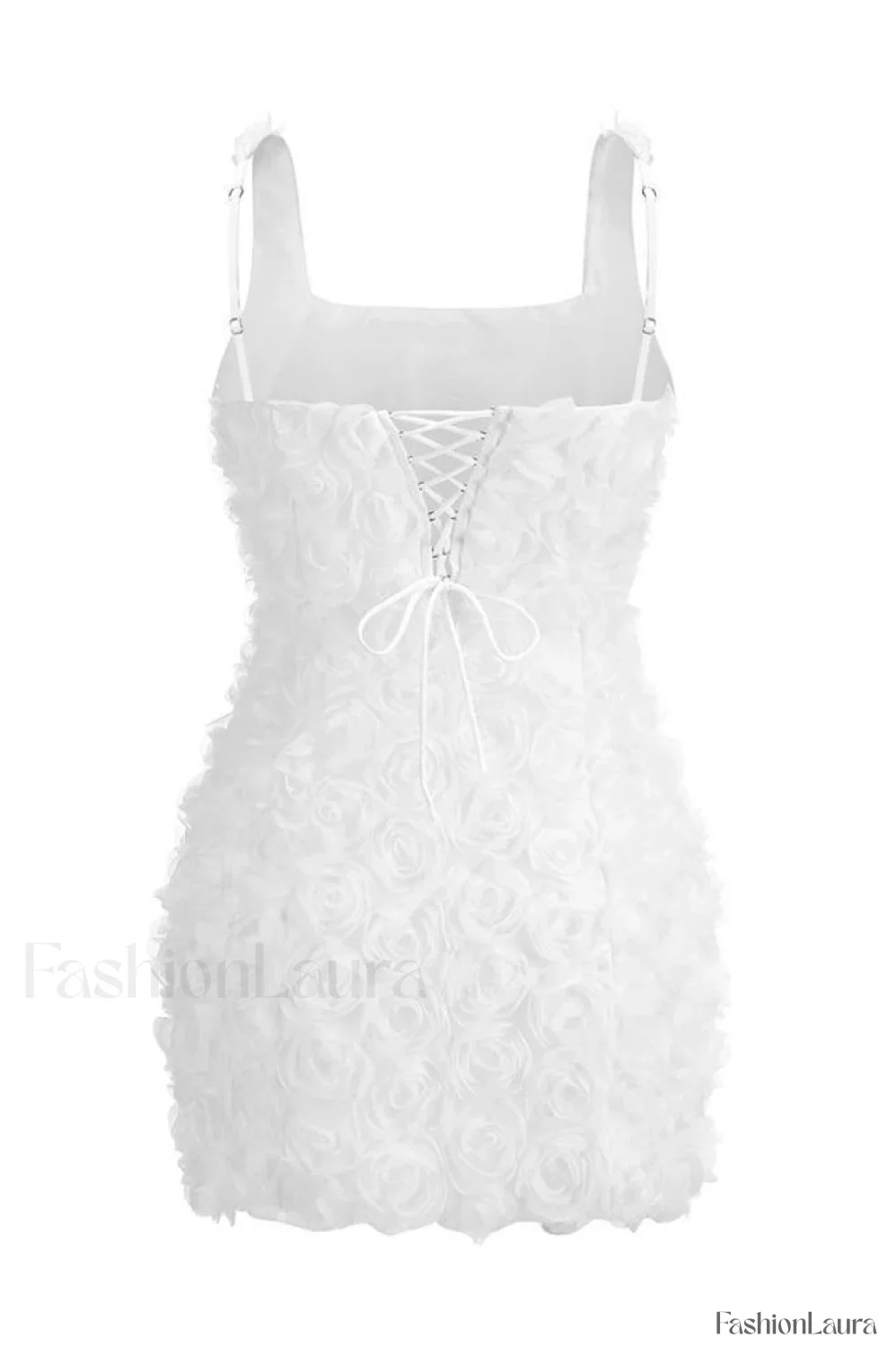 Fryni 3D Stylish Floral Mini Dress - Image 34