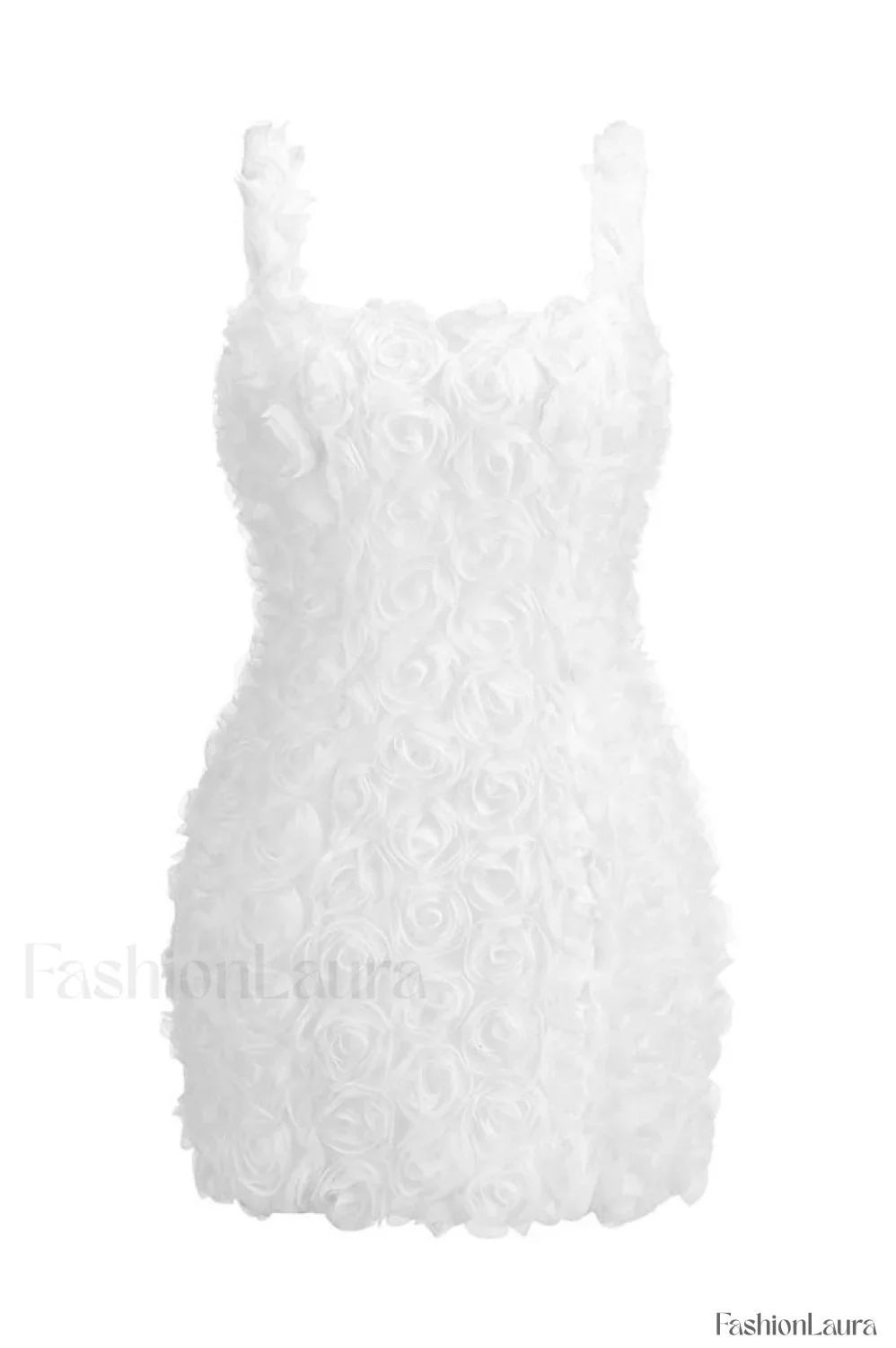 Fryni 3D Stylish Floral Mini Dress - Image 35