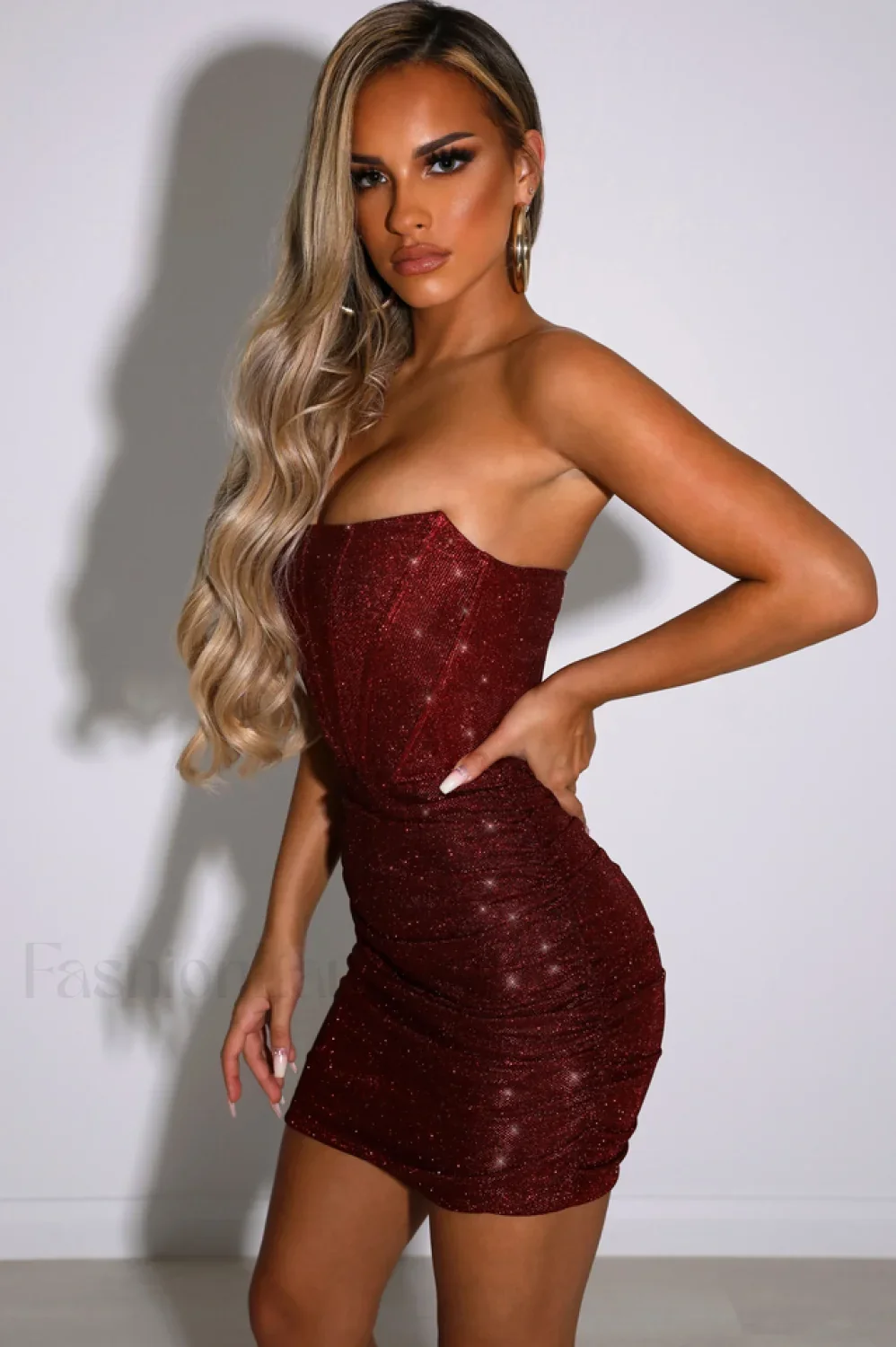 Cindy Elegant Mini Dress - Image 35