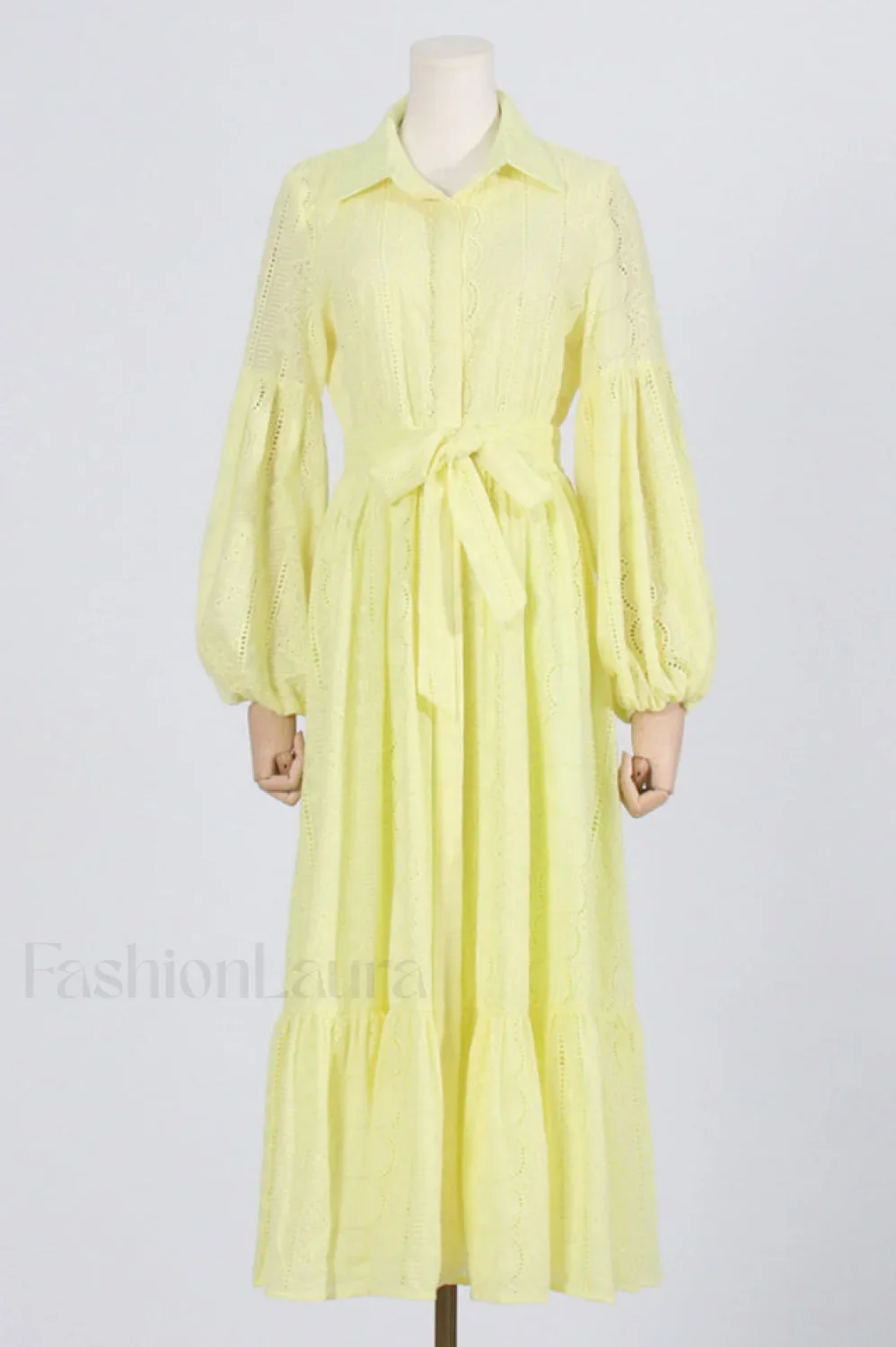Sienna Tiered Broderie Charming Anglaise Midi Dress - Image 12