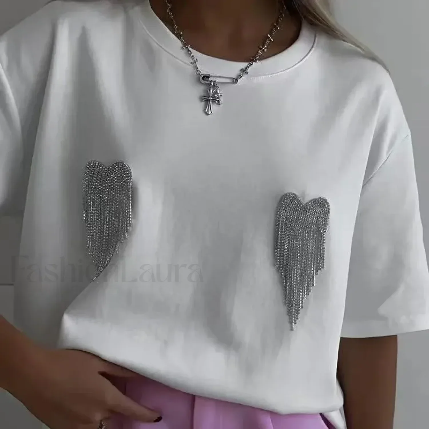 Heavy Love Hot Drill Cotton T-Shirt - Image 13