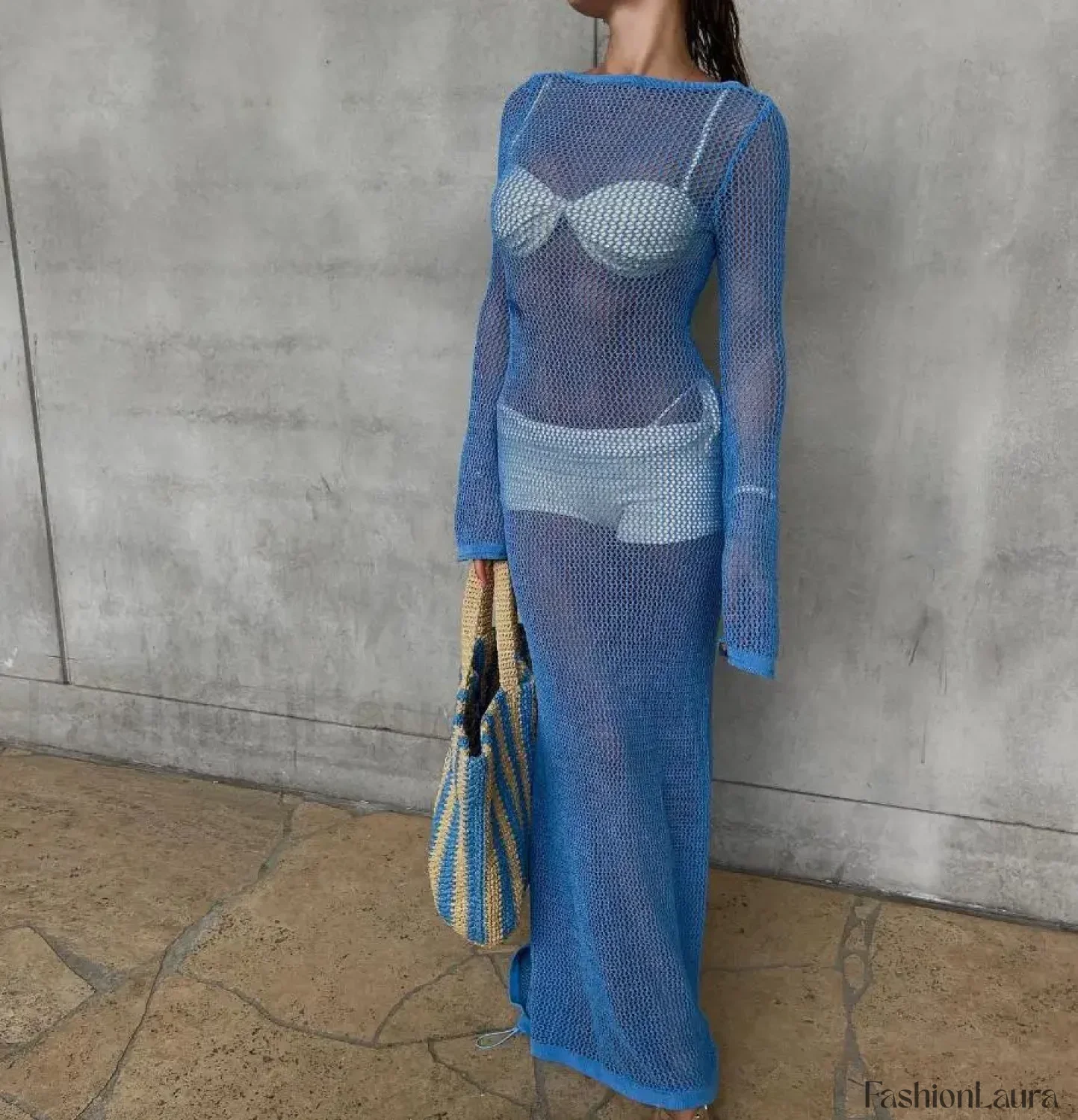 High-Quality Backless Long Cover Up - Image 15