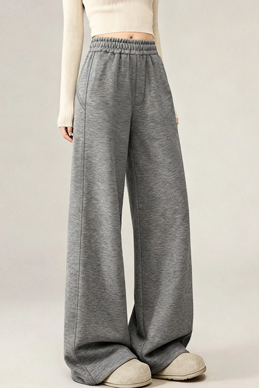 High Waist Narrow Leg Knit Pants - Image 8