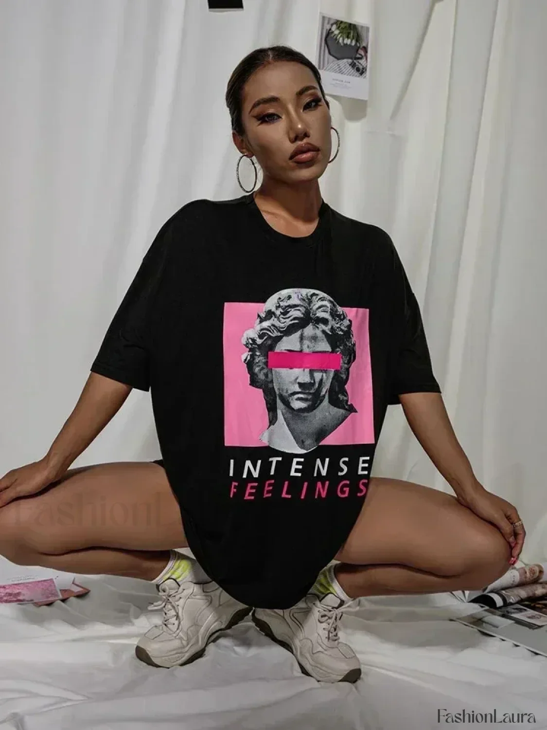 Intense Feelings Drop Shoulder T-Shirt - Image 19