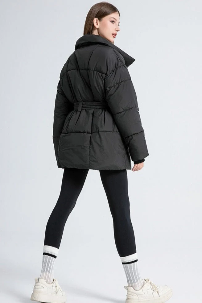 Longline Design Puffer Jacket - Image 14