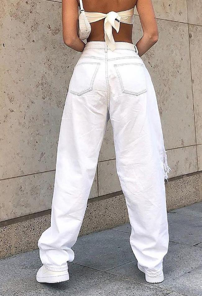 Mid Rise Extra Ripped Jeans - Image 6