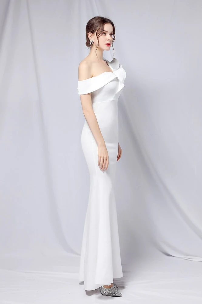 Off Shoulder Mermaid Maxi Party Dress - Image 6