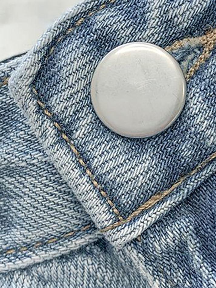 Seam Detail Washed Boyfriend Jeans - Image 9