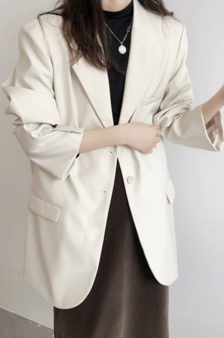 Tailored Relaxed Fit Blazer - Image 9