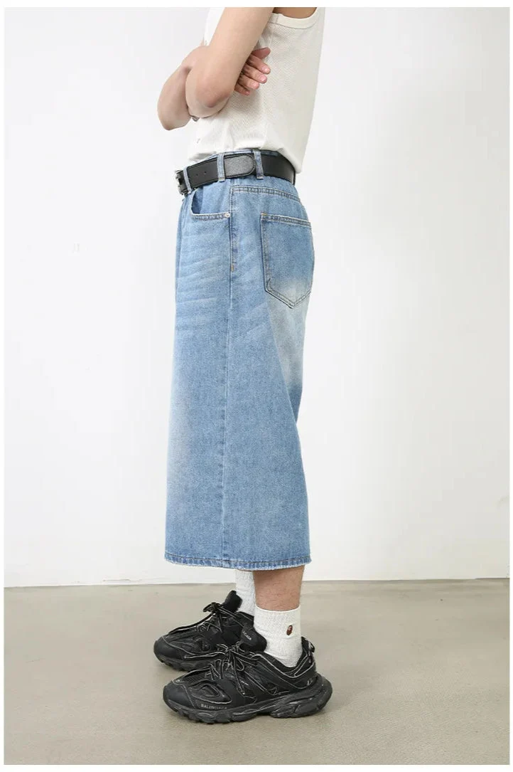 Vintage Y2K Loose Cropped Jeans - Image 16