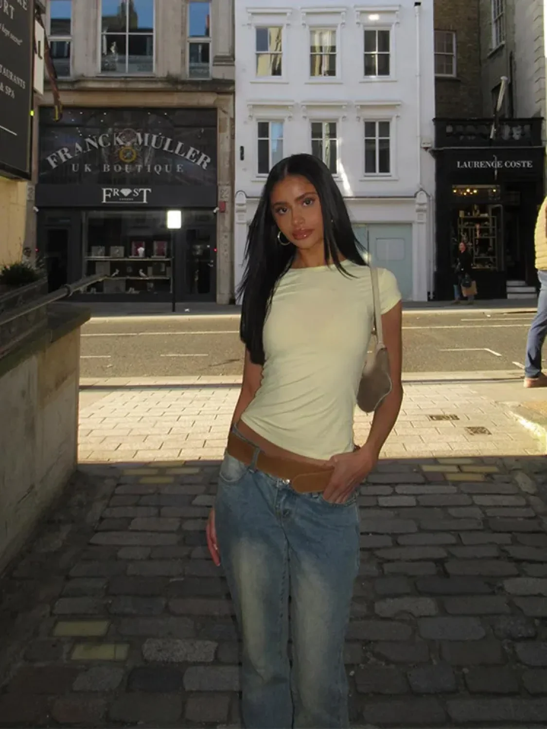 Waist Cinching Bodycon Commuting T-Shirt - Image 9